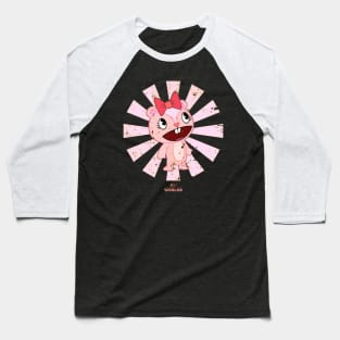 Giggles Retro Japanese Happy Tree Friends Baseball T-Shirt